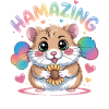 Hamazing Kawaii Hamster Seed Hearts