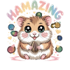 Hamazing Kawaii Hamster Seed Hearts