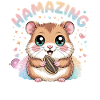 Hamazing Kawaii Hamster Seed Hearts