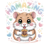 Hamazing Kawaii Hamster Seed Hearts