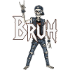 Bruh Skeleton Rocker