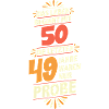 Anniversaire 50e anniversaire Design Fête d’anniversaire