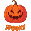 Halloween T-Shirt with Pumpkin