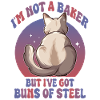 Buns of Steel Cat