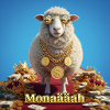 Bling Sheep with Coin Chains