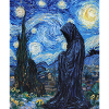 Fantôme Van Gogh Style Nuit étoilée