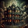 Maison hantée d’Halloween, Manoir