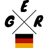 German Flags GER Lettering