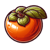 Khaki Cartoon Glow Orange