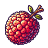 Lychee Pop Art Red