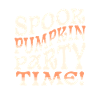 Spooky pumpkin party time