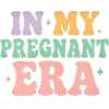 In my pregnant era - Pregnancy announcement