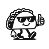 Sunglasses Taco Mascot