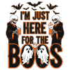 Halloween Boos Skeletons
