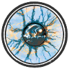 Eye with Retinal Relief Dolphin