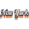 New York Retro Rainbow