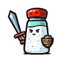 Armed Knight Salt