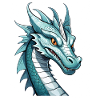 Cobalt Dragon Head Art