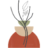 Geometric Plant Vase