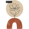 Blossom over arc of a circle