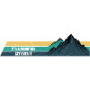 Mountain Motto Retro Stripes