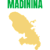 Madinina Martinique map t-shirt