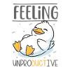 Feeling of unproductivity penguin