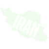 Iran Map Bold Typography