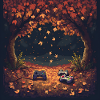 Pixel Autumn Leaves