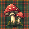Plaid Mushroom Adventure