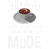 The coffee is broken – tired sleep