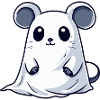 Mouse Halloween Ghost