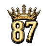 87 Zahl Krone