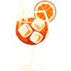 Party Spritz Glas Geschenkidee