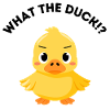 What the Duck - Funny Angry Duck