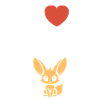 J aime Fennec Design Tee