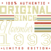 November 1993 Birthday Gift