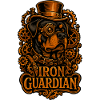 Steampunk Iron Guardian Rottweiler Dog