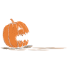 Cracking Pumpkin Ghost Parade