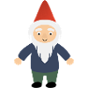 Garden Gnome with Red Hat