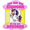 Ich bin Einhorn Geburt