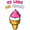 Es lebe die Eiszeit mit Eiscreme