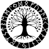 Black Runic Tree