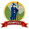 Grampdalf Wizard Crest