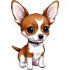 Small Chihuahua puppy Plush toy
