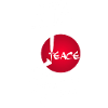 Japanese Kanji for Peace (White)