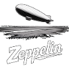 Zeppelin Luftskib Retro Vintage