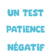 Jeg lavede en tålmodighedstest, det er negativ humor