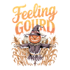 Feeling Gourd Halloween Pumpkin Scarecrow