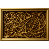 Gold Swirls of Cables